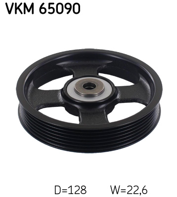 SKF Vezetőgörgő, hosszbordás szíj VKM65090_SKF